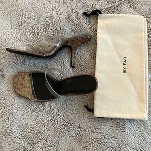 By Far Heeled Sandals